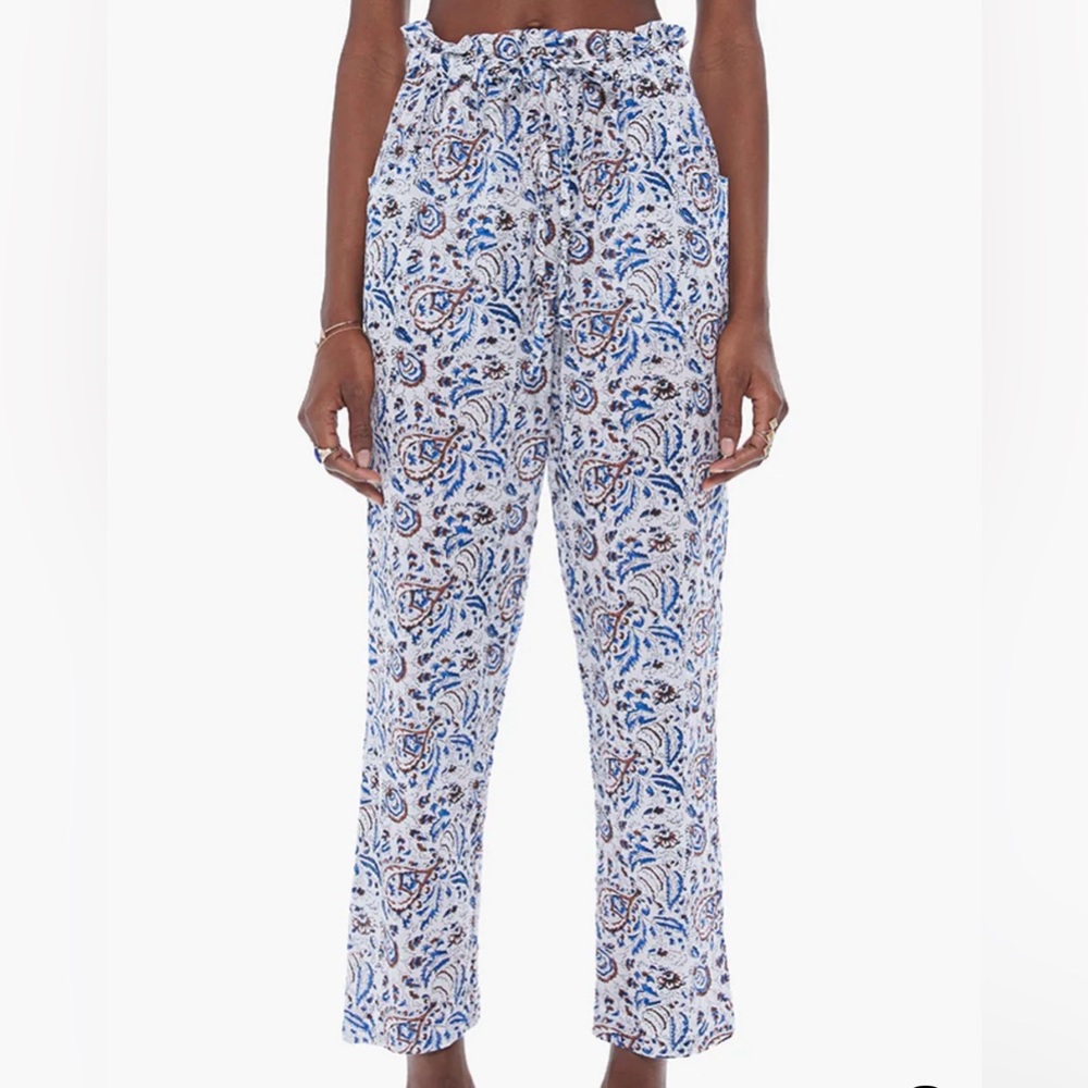 Xirena White Mosaic Tayler Pant